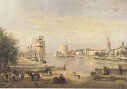 Jean Baptiste Camille  Corot, Le port de La Rochelle (mk11)